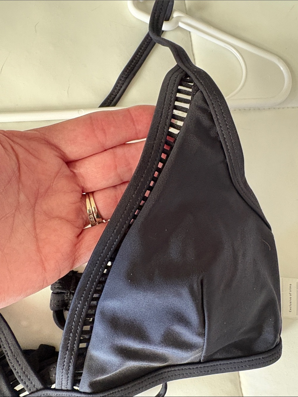 Cupshe Black Strappy Bikini Set - Picture 3 of 6